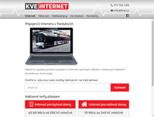 Tablet Screenshot of kve.cz